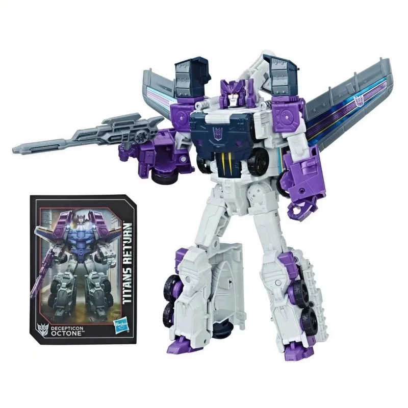 Origineel Hasbro Transformers Toys GENERATIONS TITANS RETURN MURK DECEPTICON OCTONE Anime Figure Collection Model