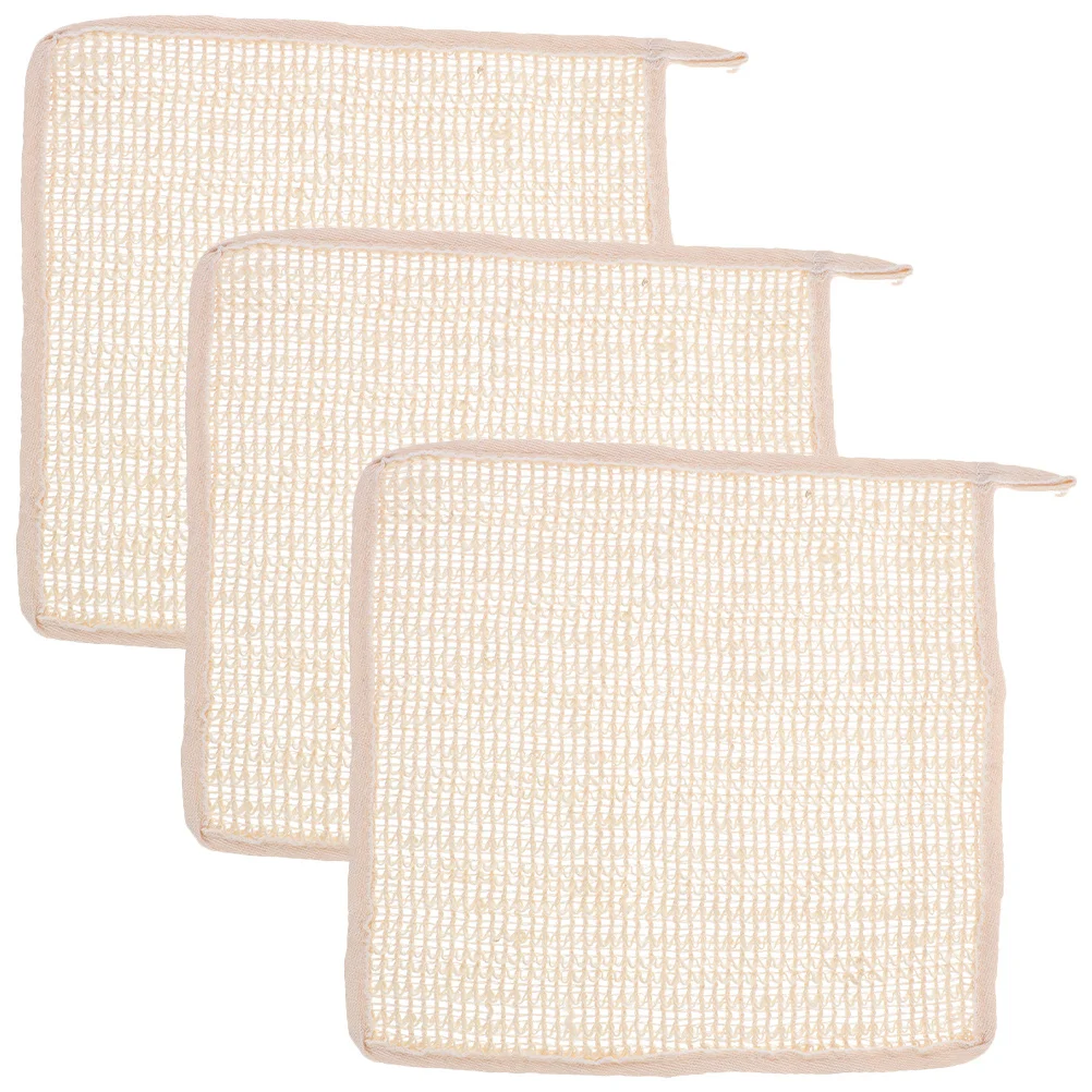 3 個のフェイスタオルセット綿ラミー手ぬぐい顔用大人用小さなタオル浴室洗濯油除去穏やかな吸収性スキンケア