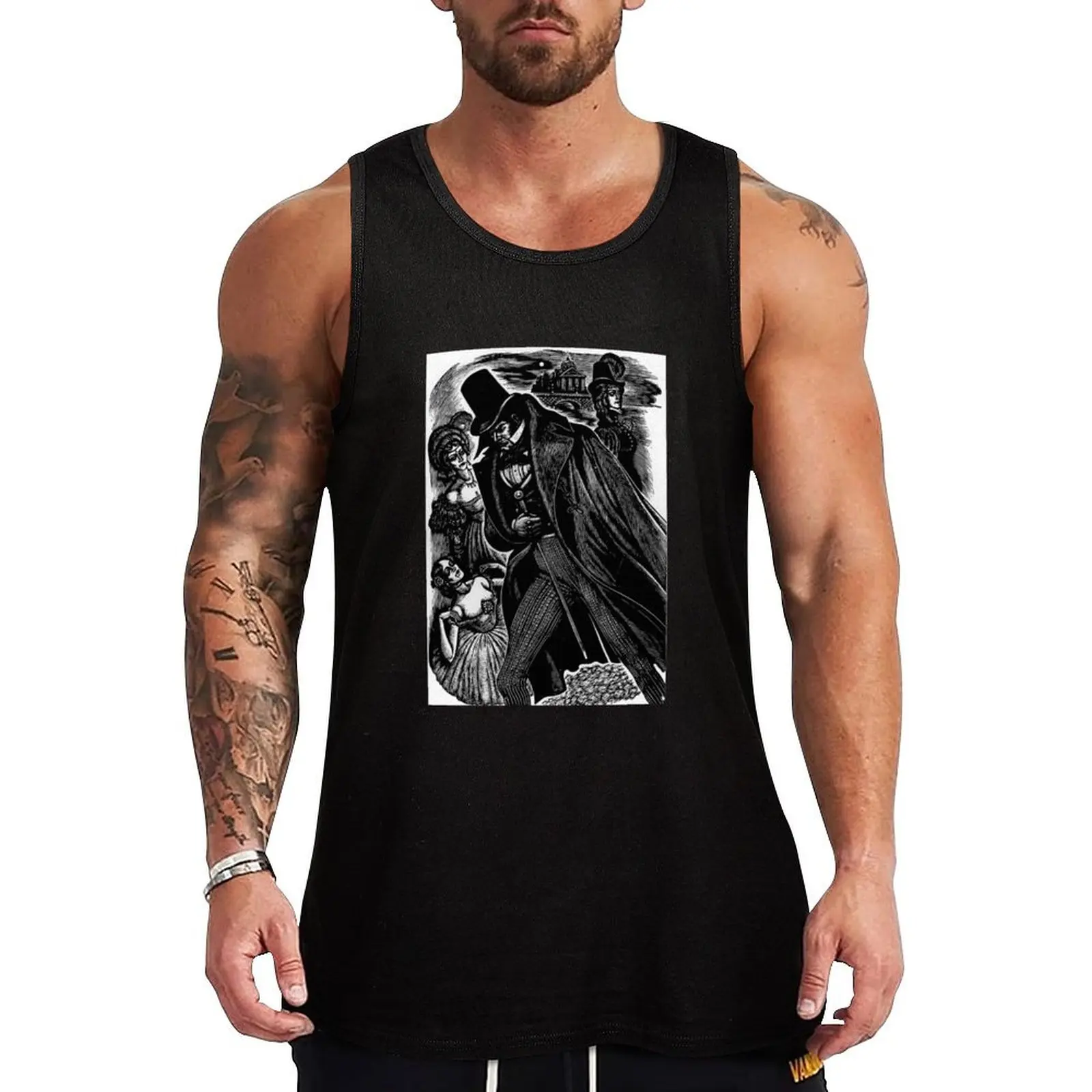 Jane Eyre Tank Top sexy clothes men gym training accessories Male vest clothing men