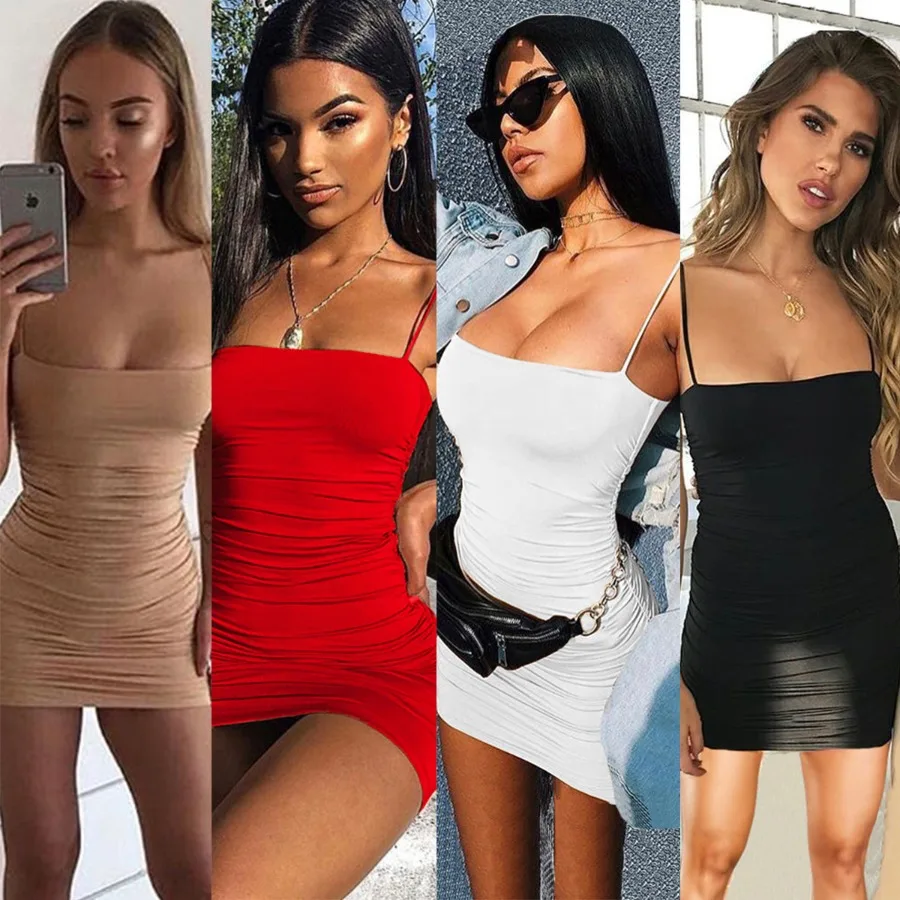 

【New style】2026 women's clothing hit ebay sexy fashion hip sling dress