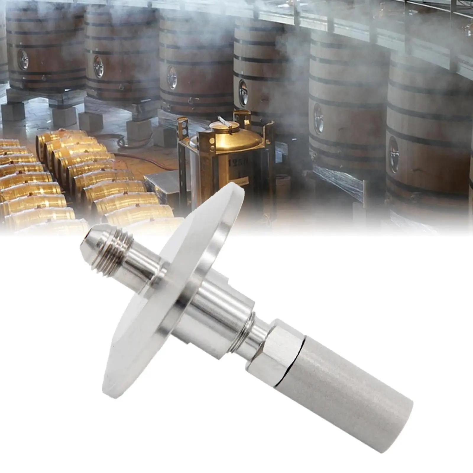 

Triclamp Flaring Fitting Pipe Clamp Hardware Easy Clean Quick Adapter for Homebrew Brewing System