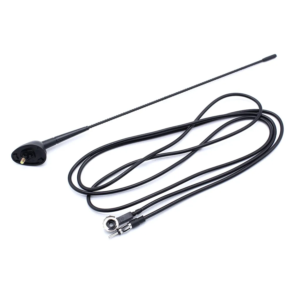 1 szt. Zestaw anteny dachowej z podstawą i kablem do FIAT Punto Marea Ulysse Multipla Ducato Doblo, kabel 1200 mm, maszt 400 mm, zamiennik