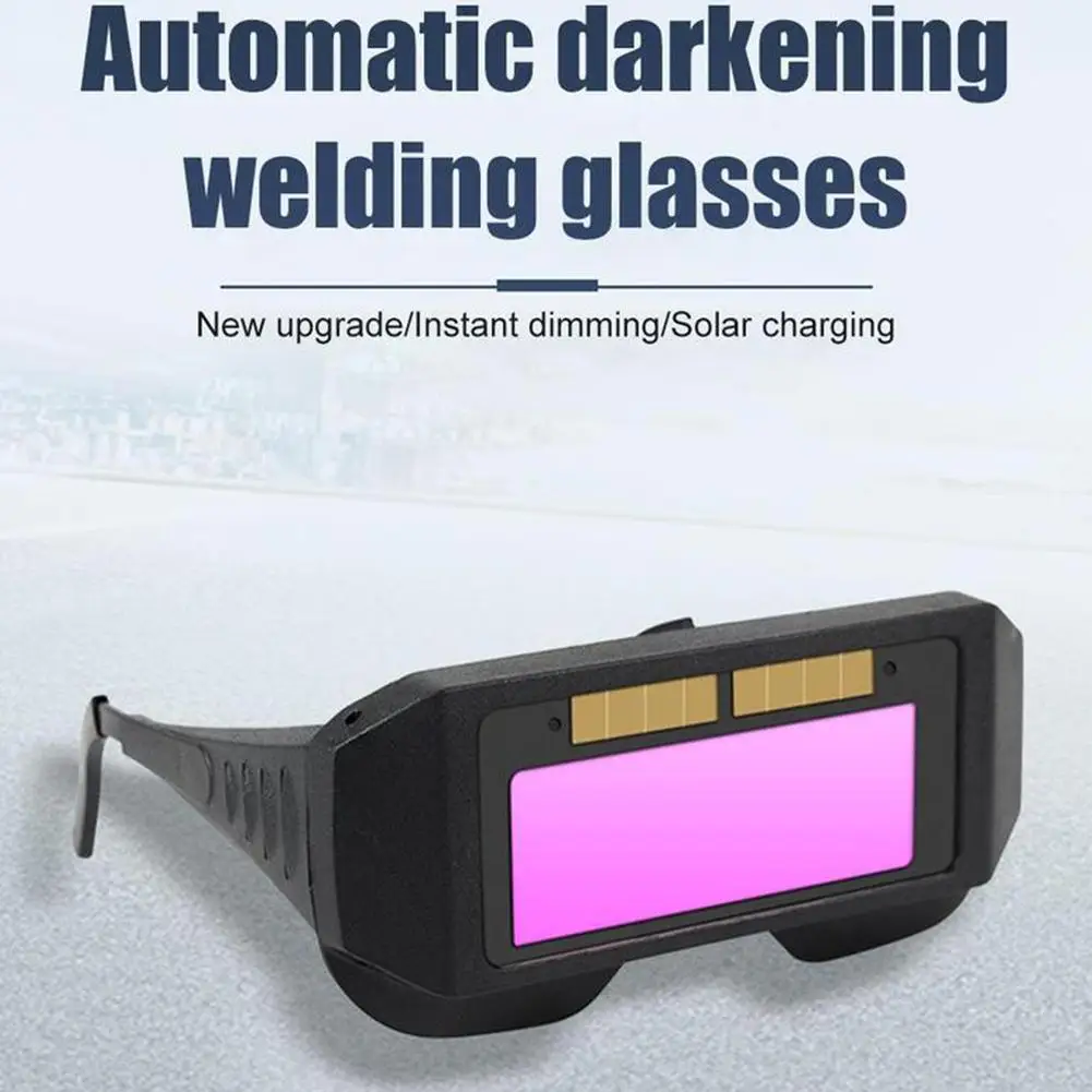 Automatic Dimming Welding Glasses Argon Arc Welding Solar Goggles Special Anti-glare Glasses tools For Welders Automatic Dimming