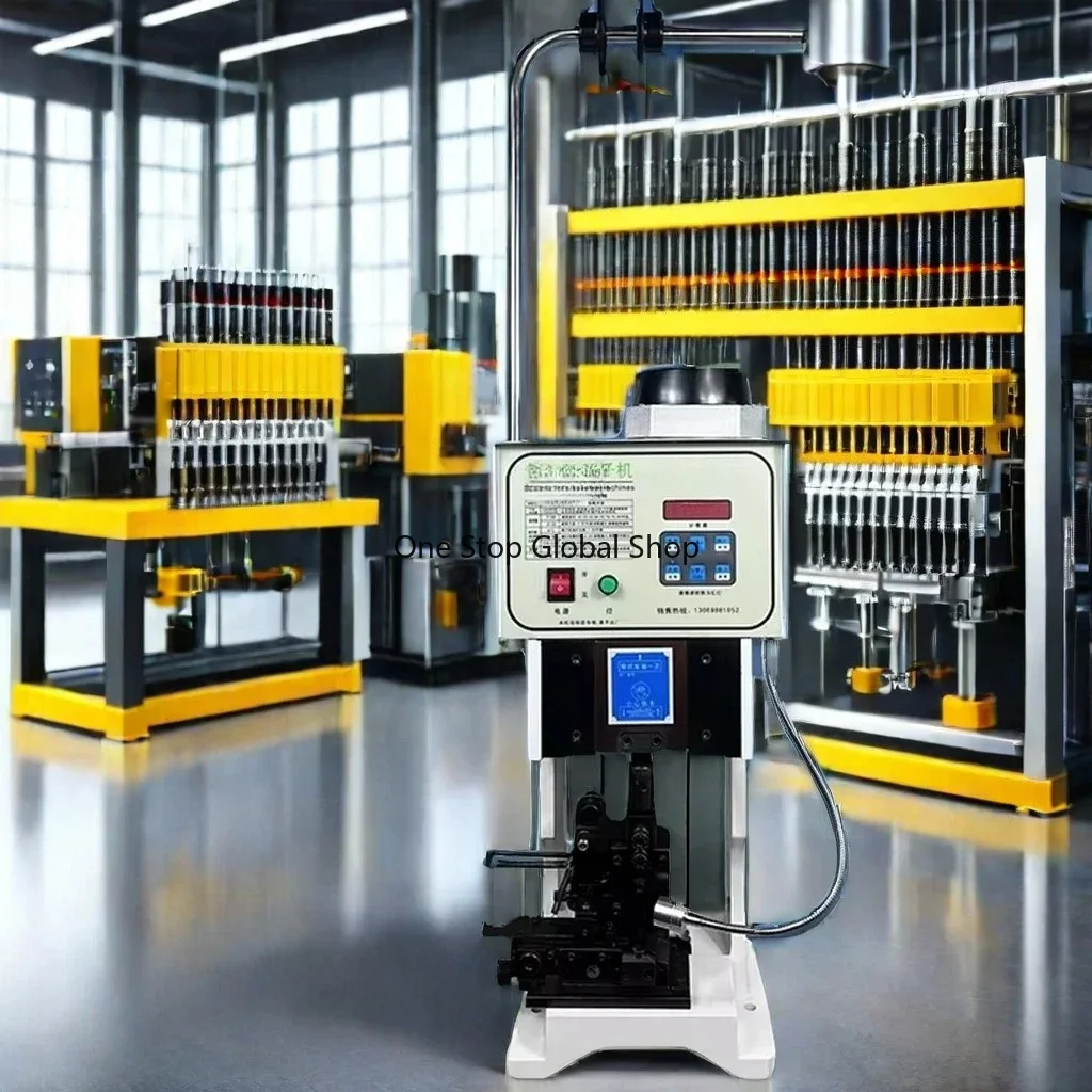 New Arrival 1.5T-8TF Fully Automatic Wire Cable Terminal Crimping Machine Single Grain Mold Cable Manufacturing Equipment