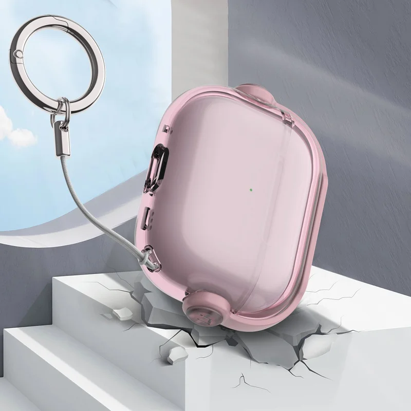  Cute Clear Case for AirPods 5（2026）With Phone Holder For Women AirPods Pro 3 Headphone Case for AirPods 4/5 Rugged Lock Cases