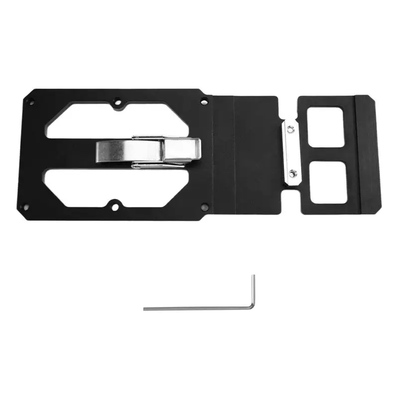 ABLQ مربع دليل السكك الحديدية المدمجة 90 درجة الزاوية اليمنى المسار المنشار السكك الحديدية مع مسار دليل دعم الحافة #5