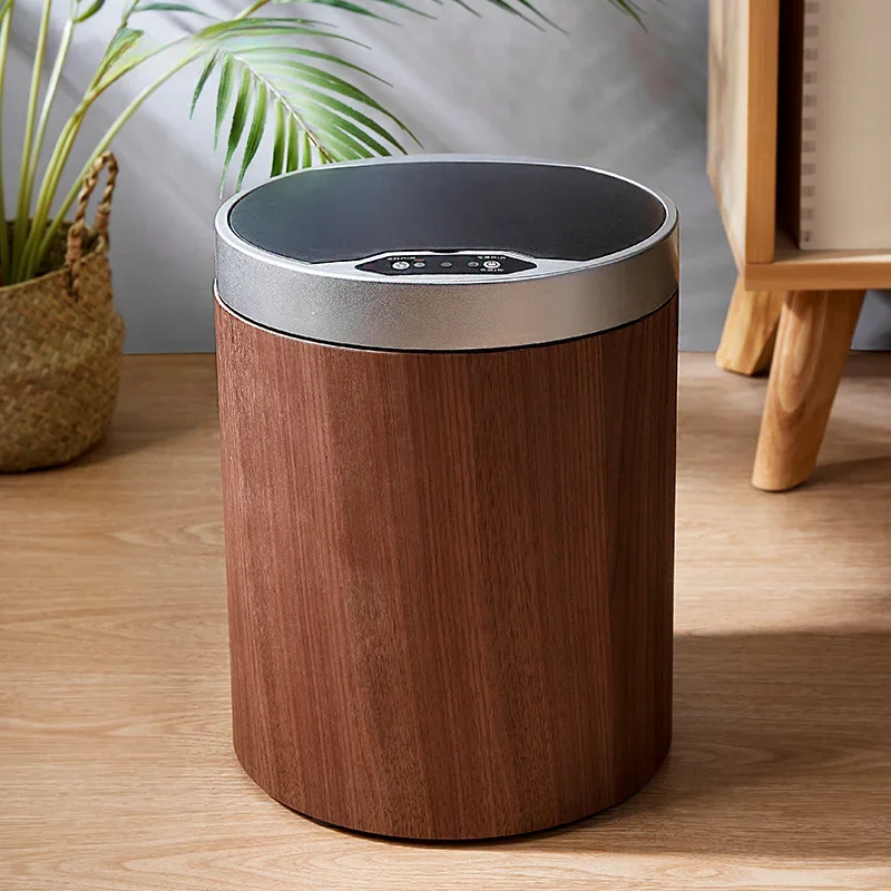 Home Intelligent Induction Garbage Bin, Ultra-Long Battery Life, Trash Container, One-Key Open for Simplified Waste Disposal