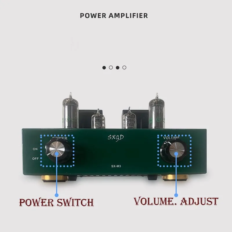 AIYIMA AMAL HIFI Single-ended classe A amplificatore per tubi A vuoto GE5725 Push 6197 6 p15 2W 4.0 Boutique amplificatore per tubi A vuoto Audio