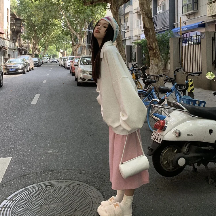 

Женская осенняя одежда, укороченные толстовки, Cotone премиум-класса, повседневные манжеты, шерпа, молодежная одежда с абстрактными надписями, осенняя одежда в рубчик