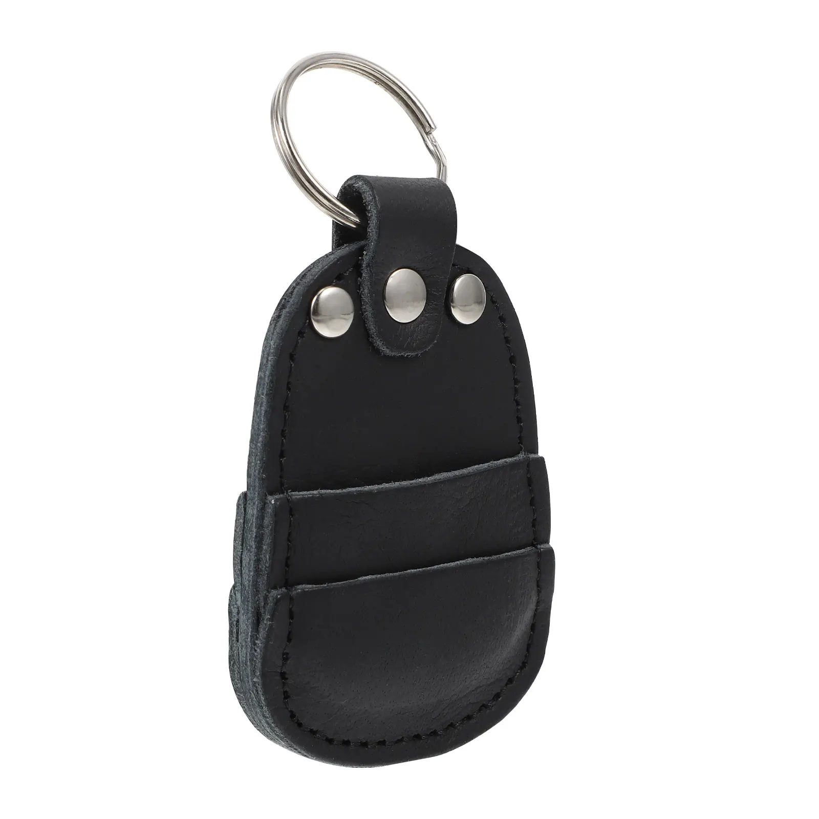 

Guitar Picks Bag Instrument Accessory Container Plectrum Storage Organizer Wallet Black