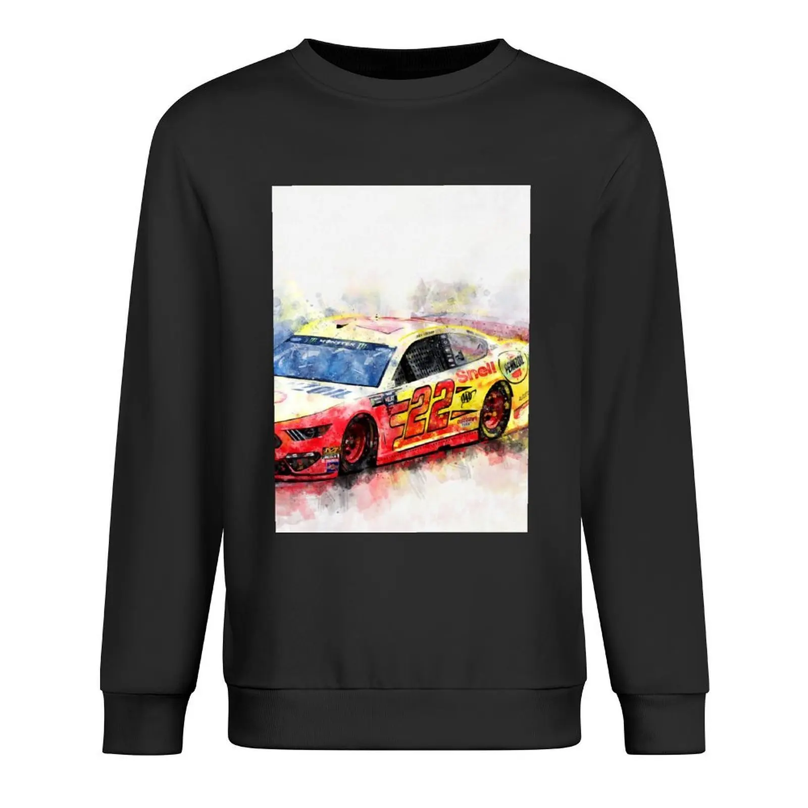 

Joey Logano on Fire Pullover autumn blouse autumn clothes men clothes oversize sweatshirts
