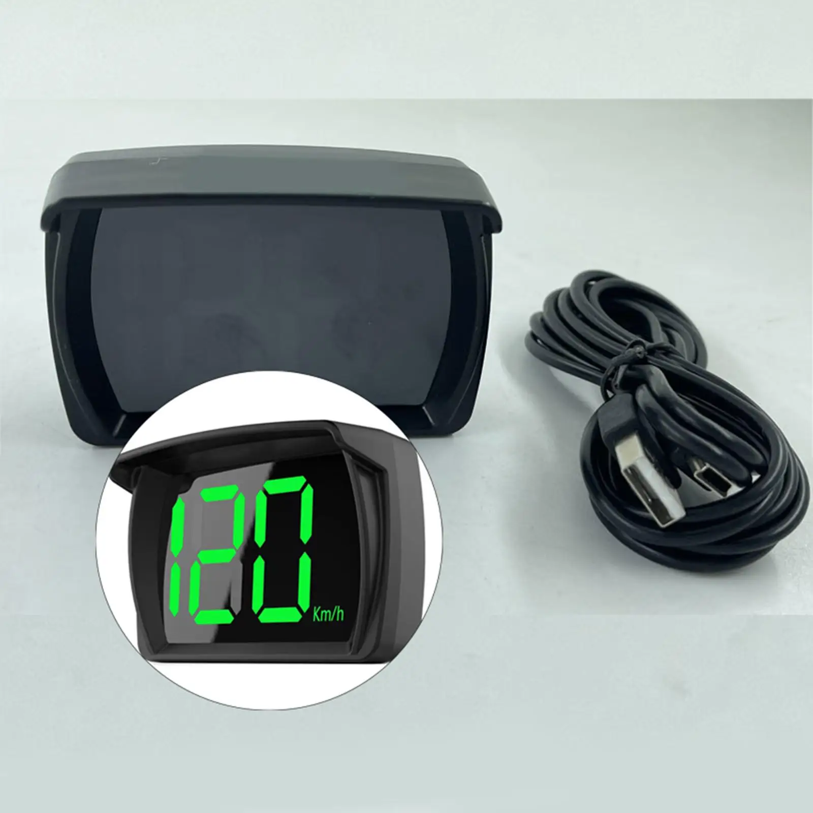 Car HUD Head up Speed Meter Display over Speed Warning for Suvs Buses