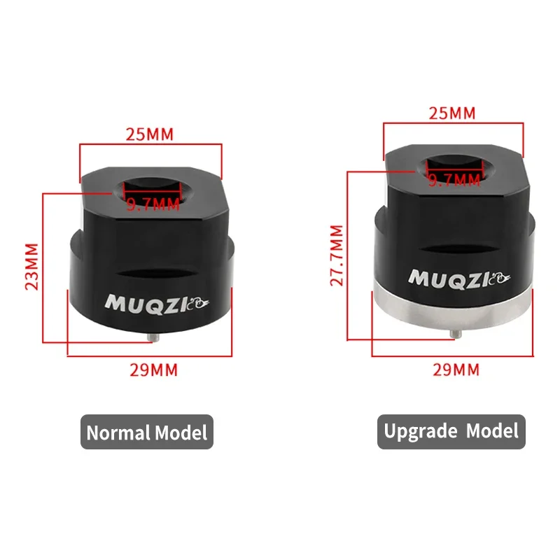 MUQZI Crank Arm Cap Remove Tool For SRAM BB30 DUB M18 M30 Crank Arm Bolt Cap Install Remover