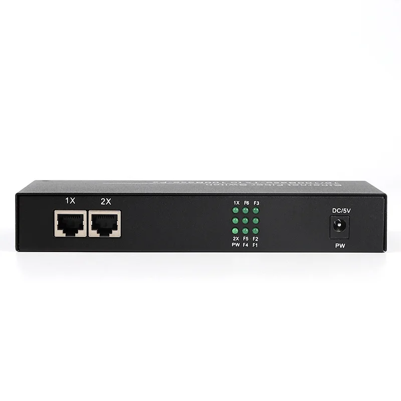 One 100Mbps 6-photonic 2-electric switch, single-mode single fiber optical transceiver, optoelectronic converter