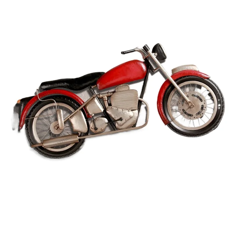 

American Retro Three-dimensional Motorcycle Head Bar Restaurant Internet Cafe Industrial Style Background Wall