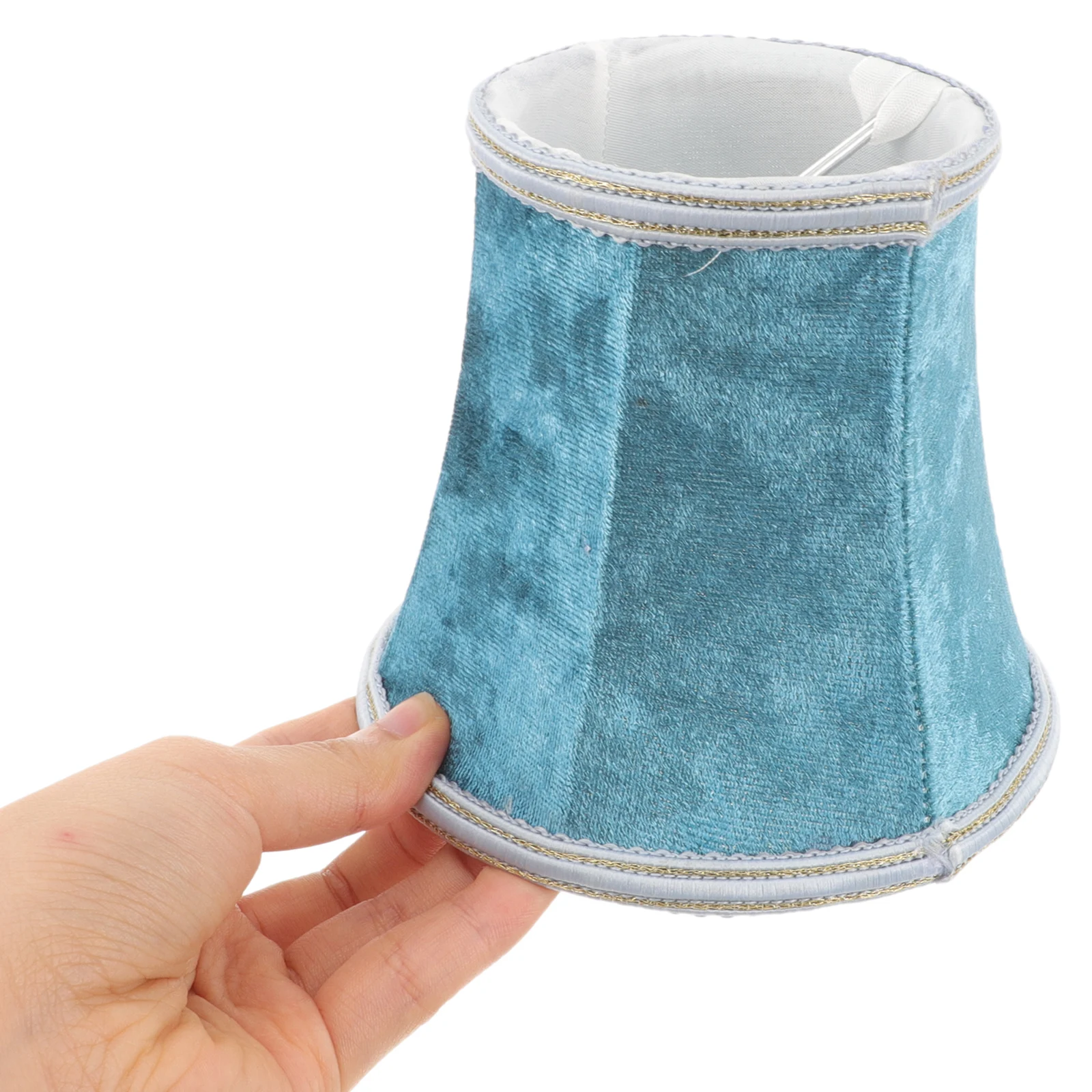 

Small Vintage Cloth Lampshade Retro Style Romantic Light Cover for Indoor Lampshades Ceiling Lamp Shade Accessories