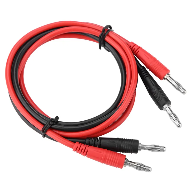 

Cleqee P1041 Двойная вилка типа «банан» 4 мм, комплект тестовых проводов, комплекты зажимов типа «крокодил», зажимы типа «крокодил» до 6 мм U-образной вилки, кабель 100 см, 1000 В