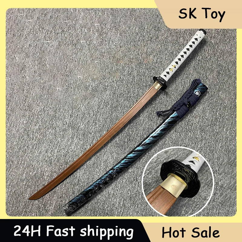

Tsushima Game Peripherals Jin Sakai Katana Wooden Sword Cosplay Prop Knife Role-playing Samurai Sword Ornament Collections