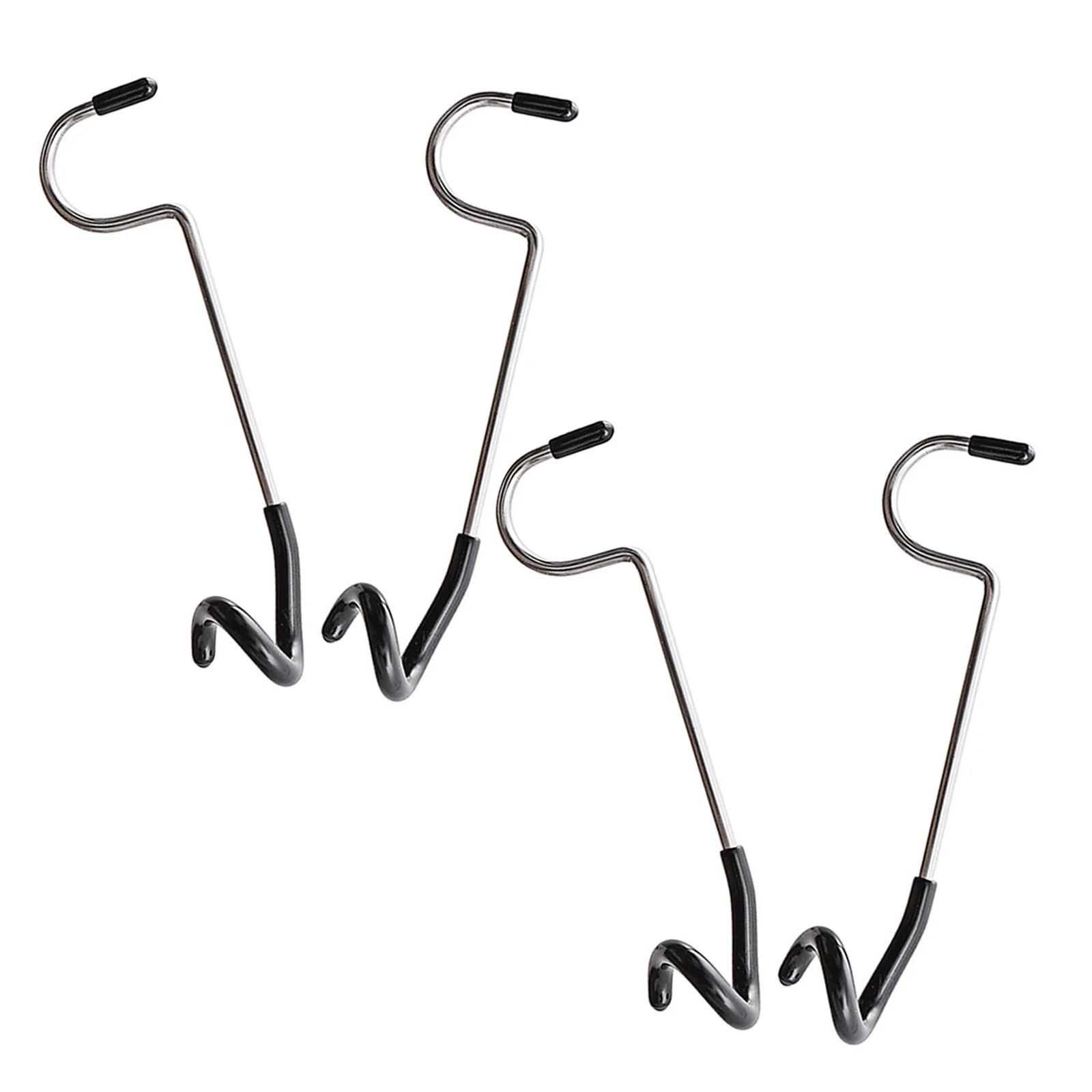 

4pcs Stainless Steel Hook Tree Branch Hook Camping Lantern Hanger Outdoor Gadget For Hanging Lights Clothes Bags Portable