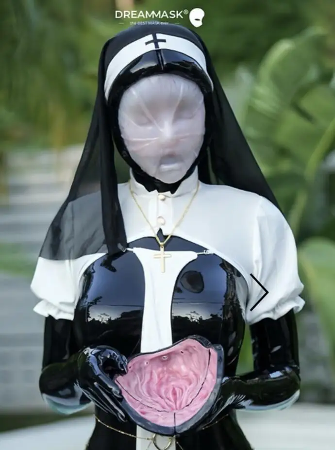 

(M31 X закрытый набор) Dreammask' DMS Crossdressing на всю голову, резиновая деловая серия, кигуруми, мужская и женская, силиконовая маска желаний