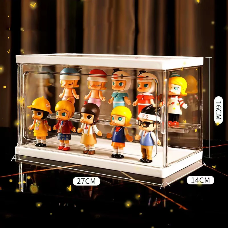 

Display collectible character display booth cases Dust proof toy storage box Display box Toy blind box