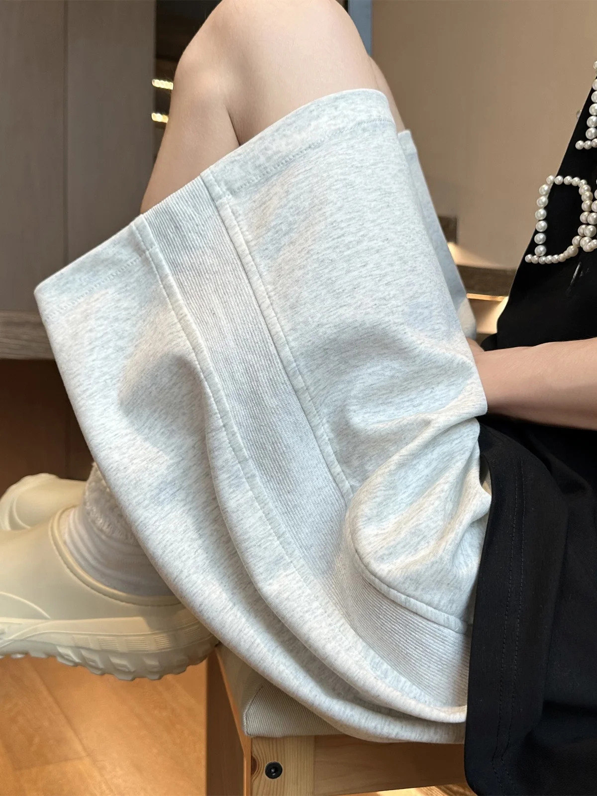 

Мужские повседневные летние шорты American Style Heavyweight Patchwork для баскетбола и бега, средней длины, свободного кроя, прямые штанины