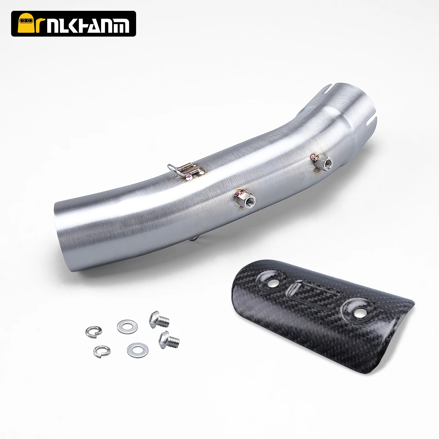 

For KTM390 DUKE390 DUKE 125 200 250 390 RC390 ADV 2020 2021 Motorcycle Exhaust System Escape Modify Middle Tube Link Pipe 51mm
