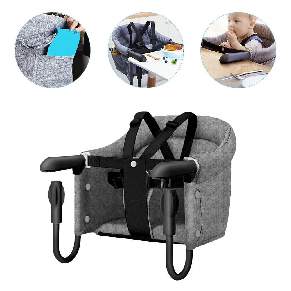 

Portable Fast Chair Hook on High Chairs Baby Dining and Attachable Tables Travel