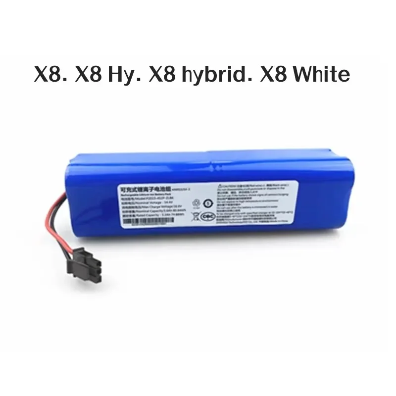 2023 Upgrade 6800mAh For Eufy Robovac X8 T2261 PA61. X8 Hy. X8 hybrid. X8 White Intelligent Sweeper battery