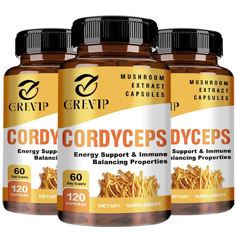 

Грибные капсулы Cordyceps — повышение энергии и выносливости, повышение памяти и концентрации и снятие стресса