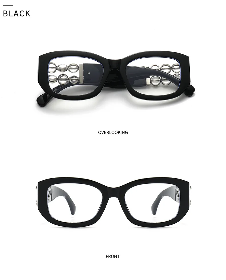 Damen-Sonnenbrille, modische Cat-Eye-Sonnenbrille, großer Rahmen, lila Farbverlauf, Damenbrille, Sonnenbrille für Damen – Detail 19