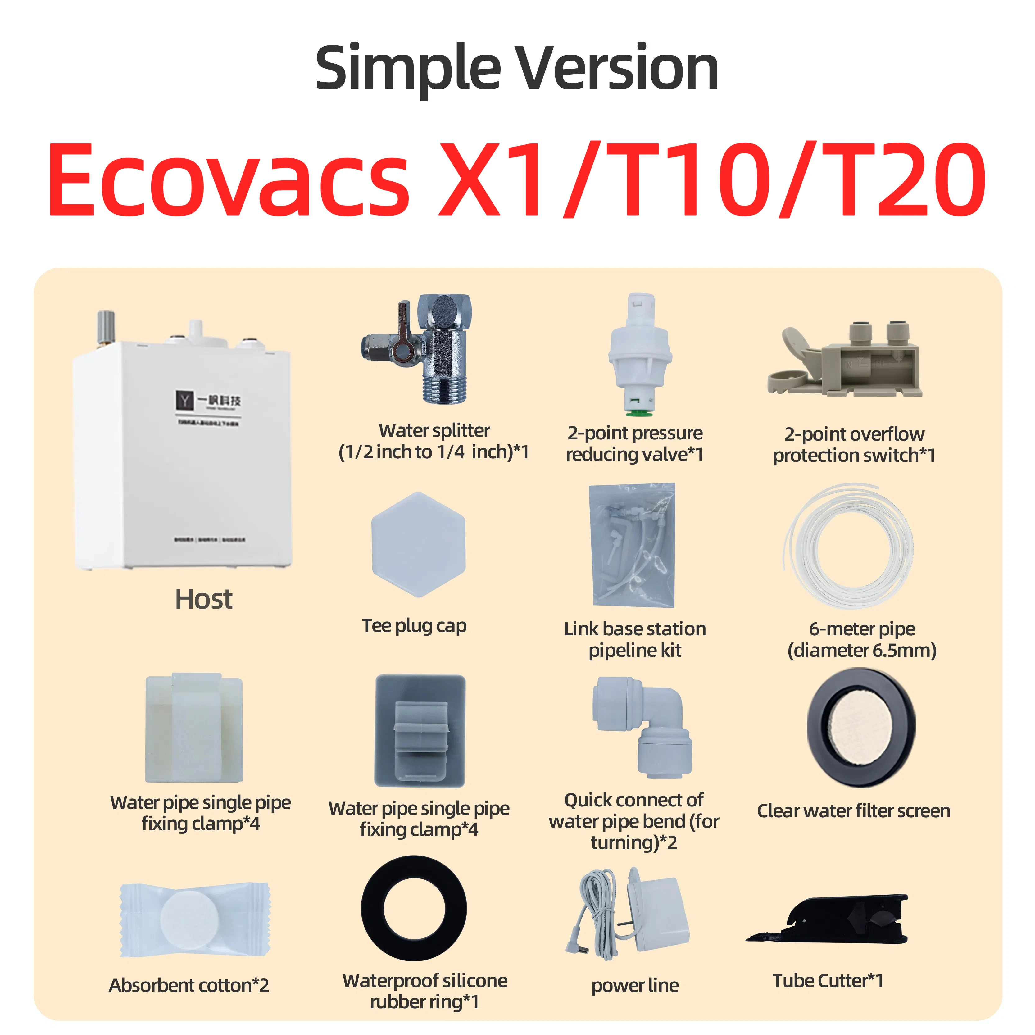 Ecovacs X1 T10 T20