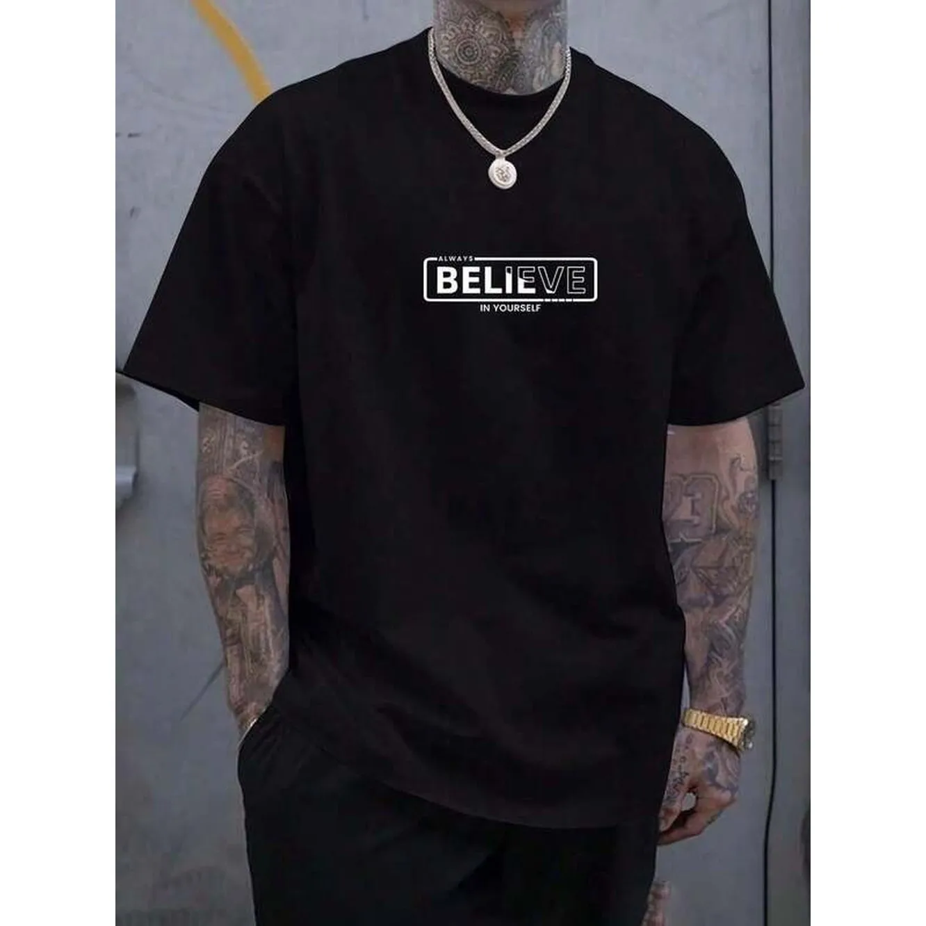 Men's Letters Graphic Print Casual Outdoor T- Shirt For Big & Tall Guys Tee, 2026 Gift Choice, Classic T-Shirts, 100% Cotton T- Shirt Soccer Jersey,Valentine Outfits For Women,Valentine's Day,Mardi Gras