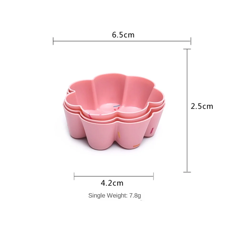 /Lot Food Grade Siliconen Mini Cake Cups Muffin Cups Muffin Liners Gemakkelijk Schoon Te Maken Cake Mallen Thuis Keuken Bakgereedschap