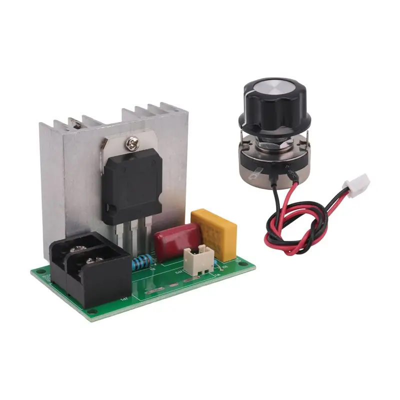 Regulador de voltaje electrónico A33T AC 220V SCR 8000W velocidad de atenuación Control de temperatura controlador de velocidad del Motor