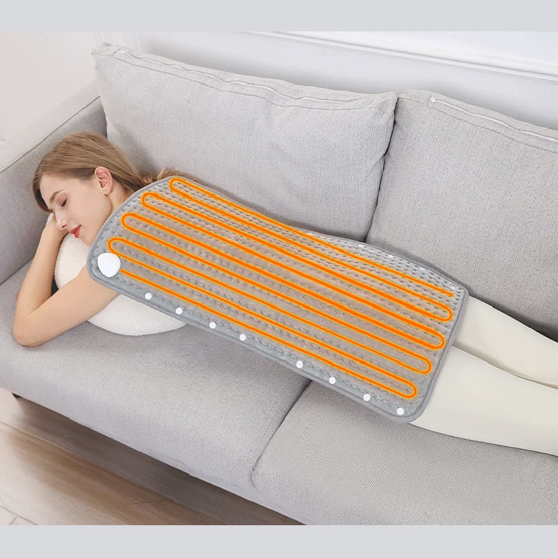 Multi-Purpose Heating Blanket Unfolded/Folded as a Cover Blanket/Belly/Foot Warming Intelligent Constant Temperature