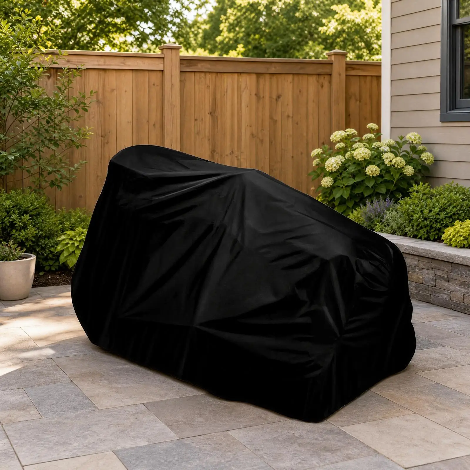 Universal Riding Lawn Mower Cover Heavy Duty Oxford Cloth Anti Rain Snow Dust Shield for Yard Tractor Garden Storage