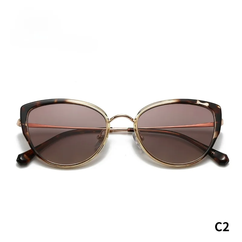 

2025 New Original Design Comfortable Ladies Cat Eye Polarizing UV400 Sunglasses Men's Fashion All-matching Sunglasses