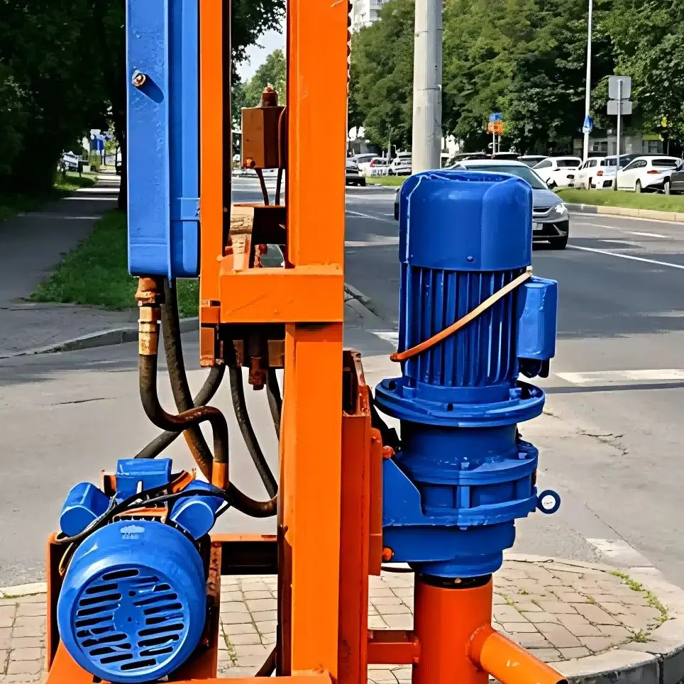 

Customized RLD-100E Portable Handheld Drill – Hydraulic Electric Power for Household Well Drilling