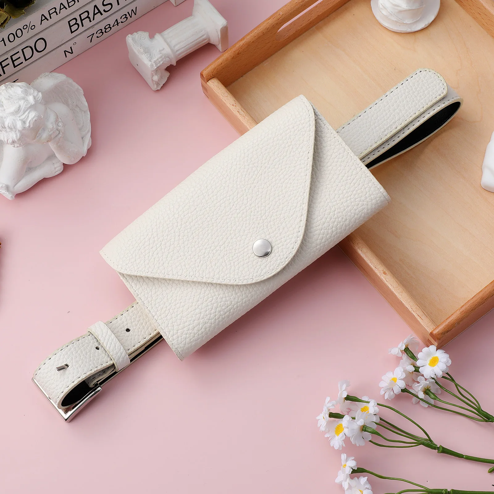 Black Mini Pu Belt … - image