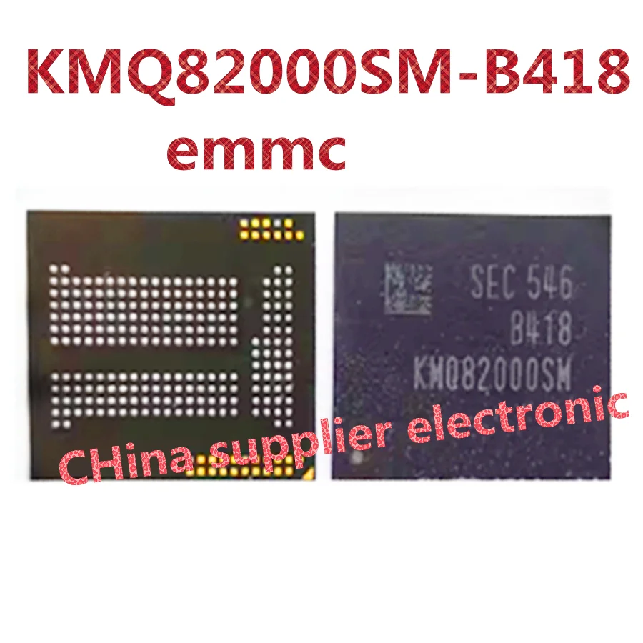 

KMQ82000SM-B418 16+2 emmc 16G suitable for Samsung TLC 16NM+23NM font used to plant good balls