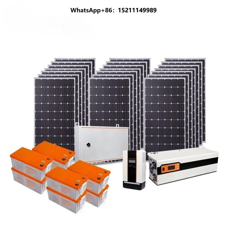 Solar Portable Generator for Solar Farm With Solar Power Battery