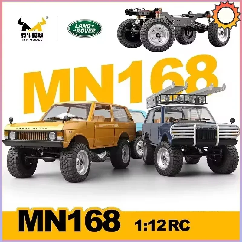 MN168 New 1:12 First Generation Range Rover Rc Cars for Adults Vehicle All Terrain Crossing Climbing Vehicle with Door Bridge