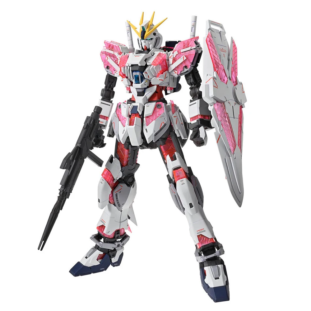 In Stock Bandai Mobile Suit Gundam NT RX-9 Narrative Gundam C-Packs MG Ver.Ka 1/100 Assembling Anime Action Figure Model Toys