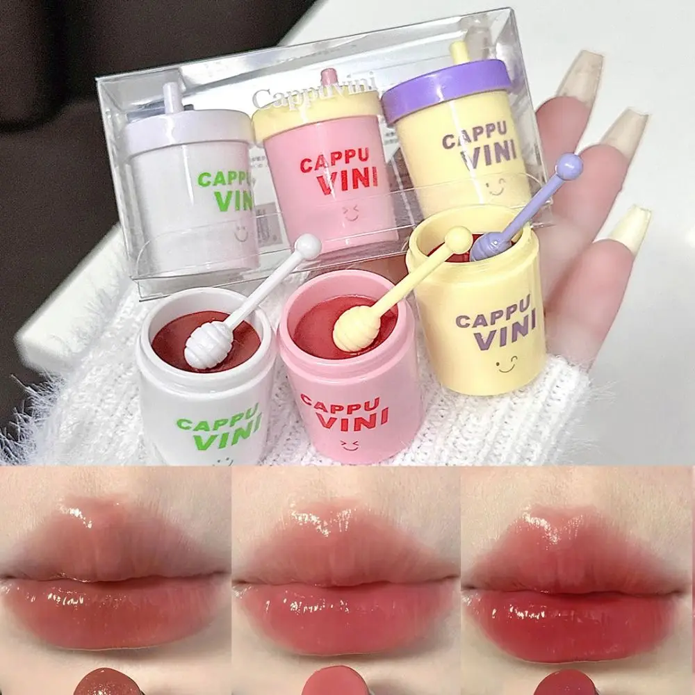 Stain-resistant Straw Cup Lip Gloss Moisturizing Water Light Mirror Lip Glaze Long Lasting Waterproof Liquid Lipstick Girl