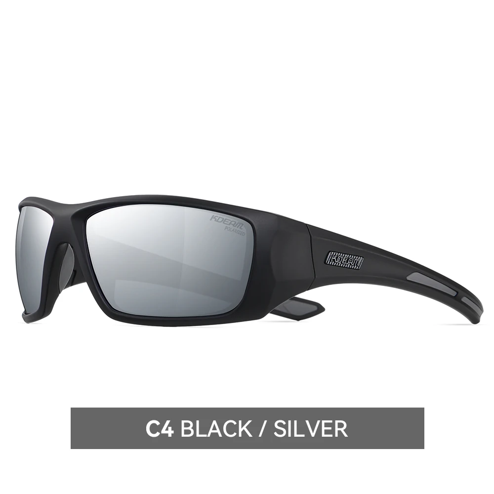 Kdeam Men Cycling Sunglasses Polarized 5