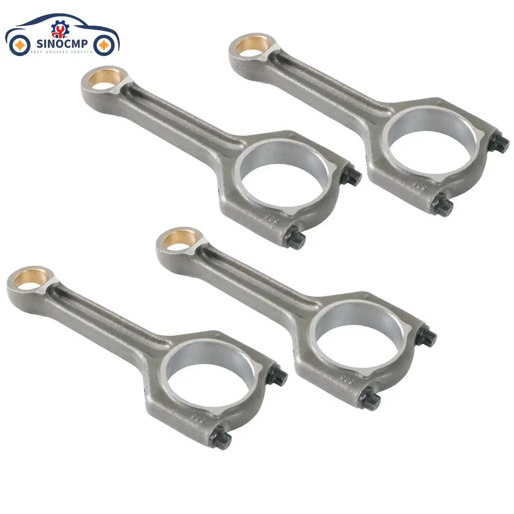 11247624616 SINOCMP 4PCS N20 Connecting Rods For BMW N20B20 F10 F20 F25 F30 F31 F32 F34 320i 328i 428i 528i X1 X3 X6 Z4