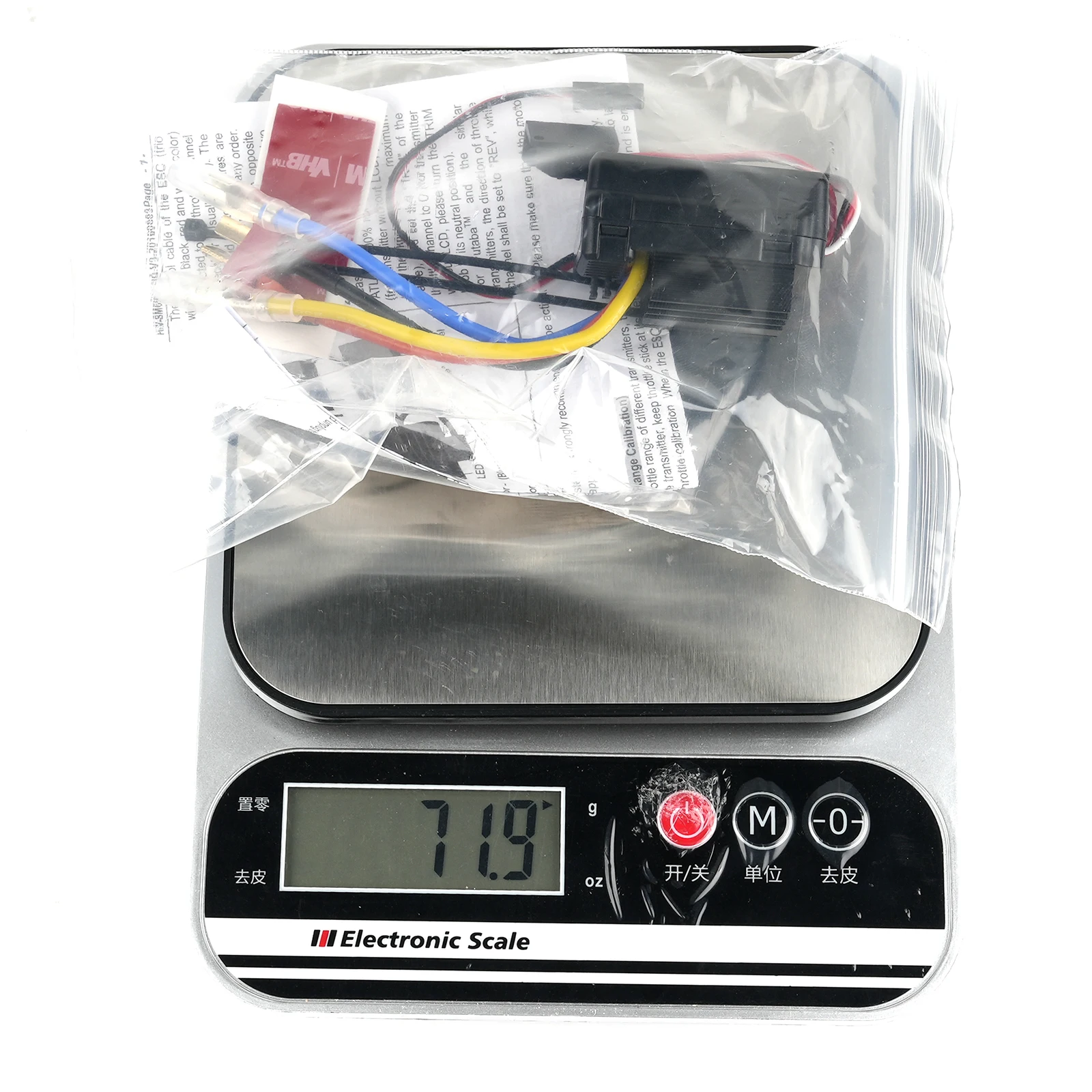 1040 RTR سيارة وقارب في اتجاهين مقاوم للماء عالي الجهد مصقول ESC 40A مسابقة التسلق (رأس T)