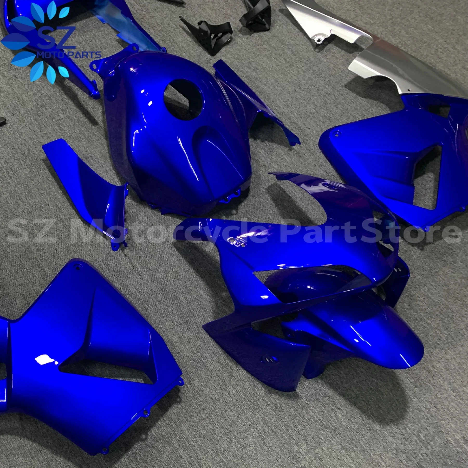 CBR600RR F5 03 04 CBR 600RR CBR 600 RR f5 2003 2004용 오토바이 페어링 키트, ABS 쉘 보호 페어링 키트