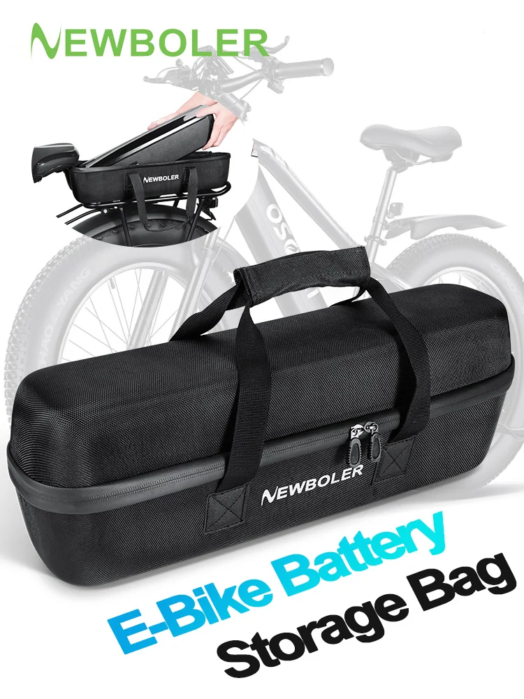 AliExpress NEWBOLER Mountain Bike 10L Large Capacity Battery Storage Bag E-Bike Waterproof Battery Storage Bag Bags for Electric Bicycle Battery